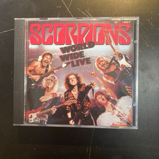 Scorpions - World Wide Live CD (VG+/VG+) -hard rock-